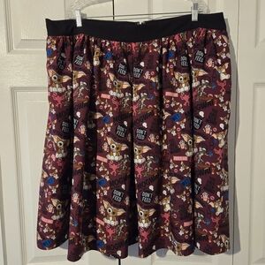 Unique Vintage Gremlins Skirt